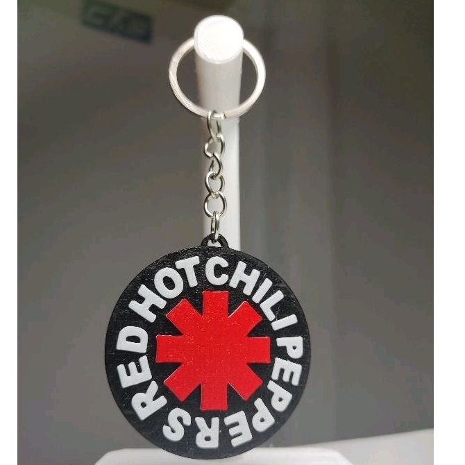 RED HOT CHILI PEPPERS KEYCHAIN 2002年USA製 Chaveiro Red Hot Chili Peppers 3D | Shopee Brasil