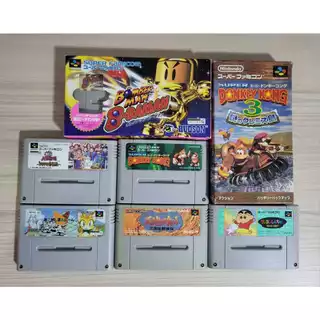 Jogos Originais para Super Famicom/Super Nintendo