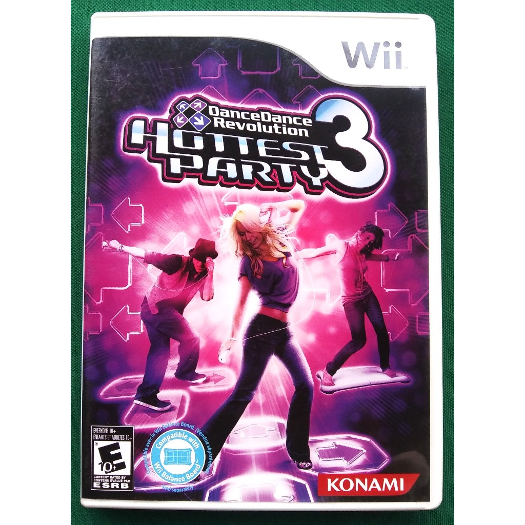 Dance Dance Revolution - Hottest Party 3 (Original) - Nintendo Wii