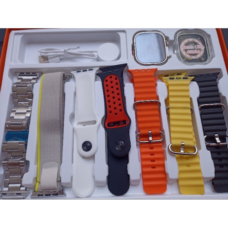 Smartwatch S100, 7 Pulseiras. Lançamento 2023!