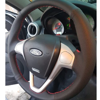 Capa De Volante Costurada New Fiesta Com Linha Vermelha