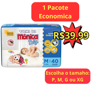 Fralda Turma Da Mônica Baby Giga – Clube Baby Promoções para