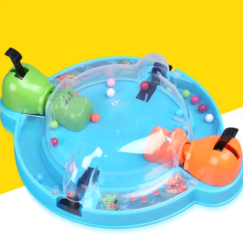 Jogo de Tabuleiro Infantil Hipopótamo Comilão Joguinho Interativo