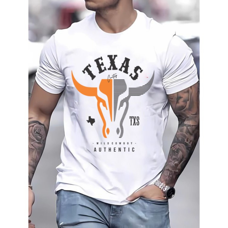 camiseta masculina country texas RODEIA vaquejada AGRO.