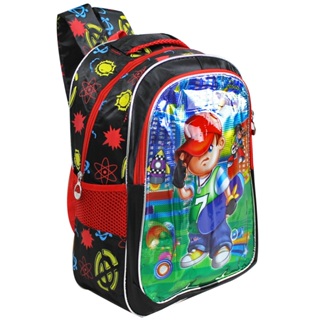 Mochila Infantil Masculina Escolar Impermeável Personagens Passeio Resistente