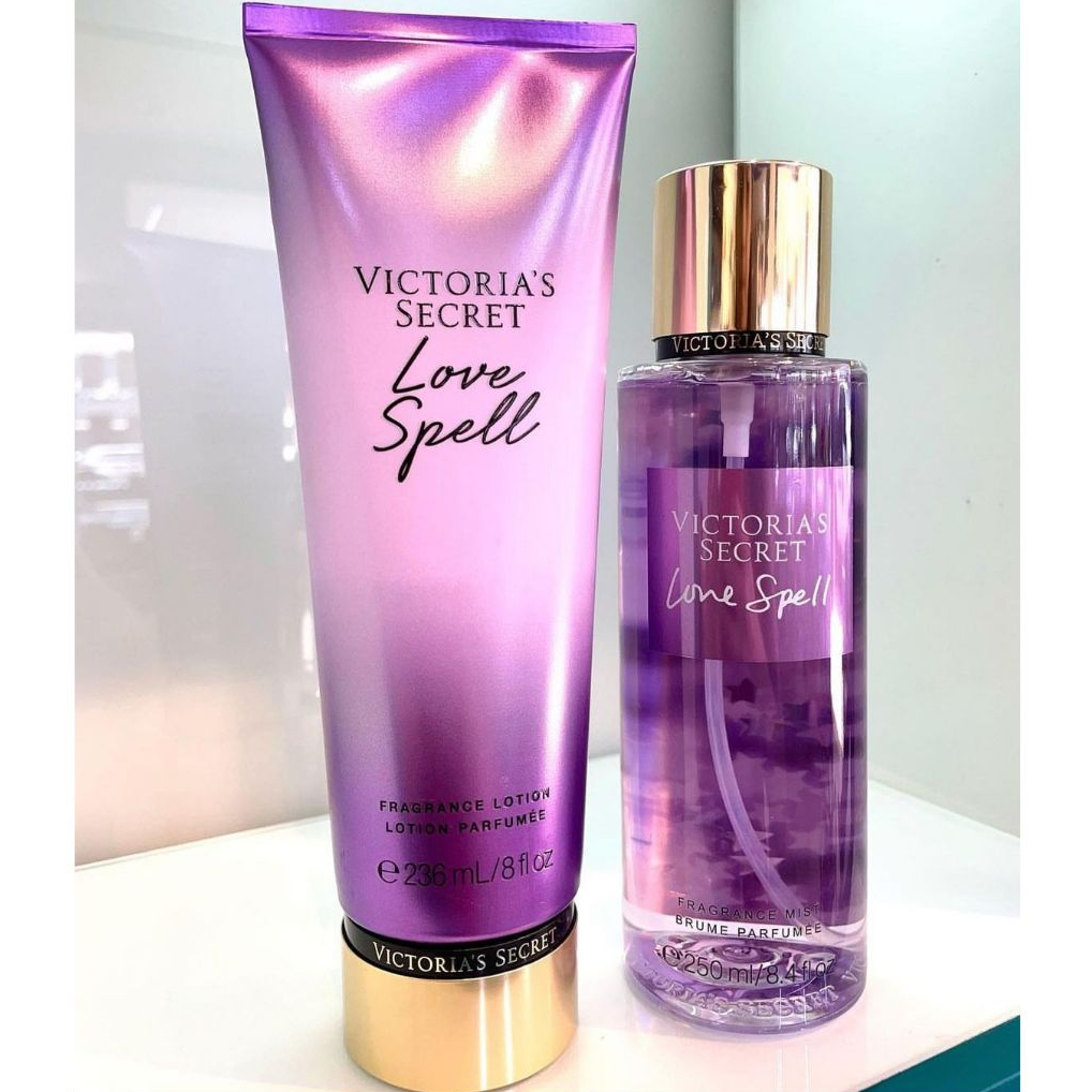 Kit Victoria Secret (Body Splash + Creme Hidratante - Body Lotion