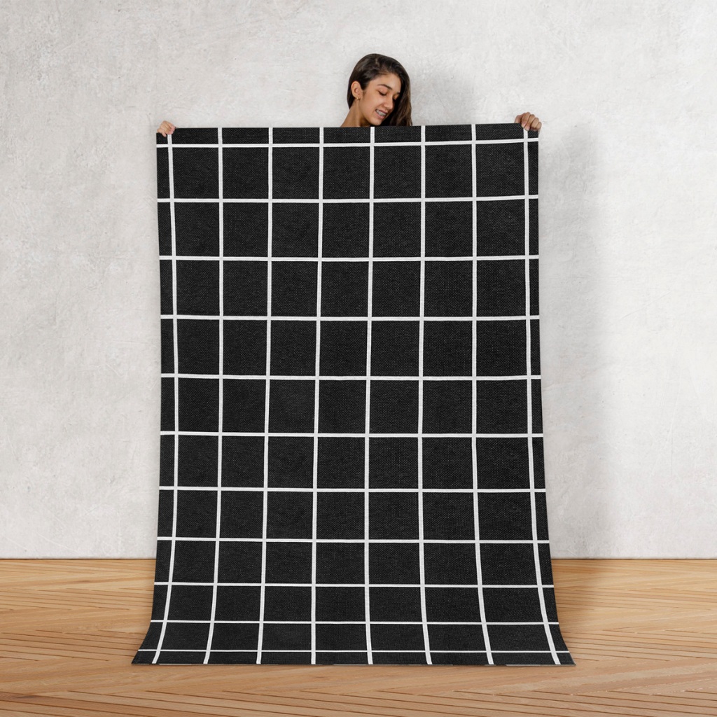 Tapete Jacquard Sala/Quarto/Cozinha Antiderrapante 200x250 Carpete Estampado Vários Modelos