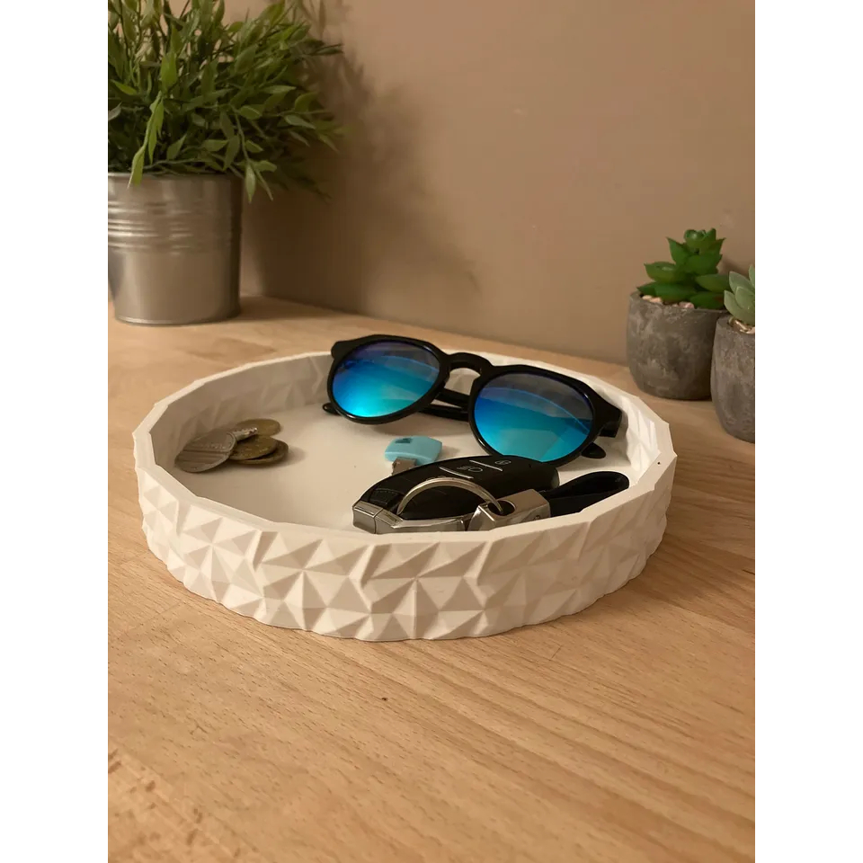 Bandeja Porta Treco Organizador de Mesa Escritório Cozinha Sala Quarto