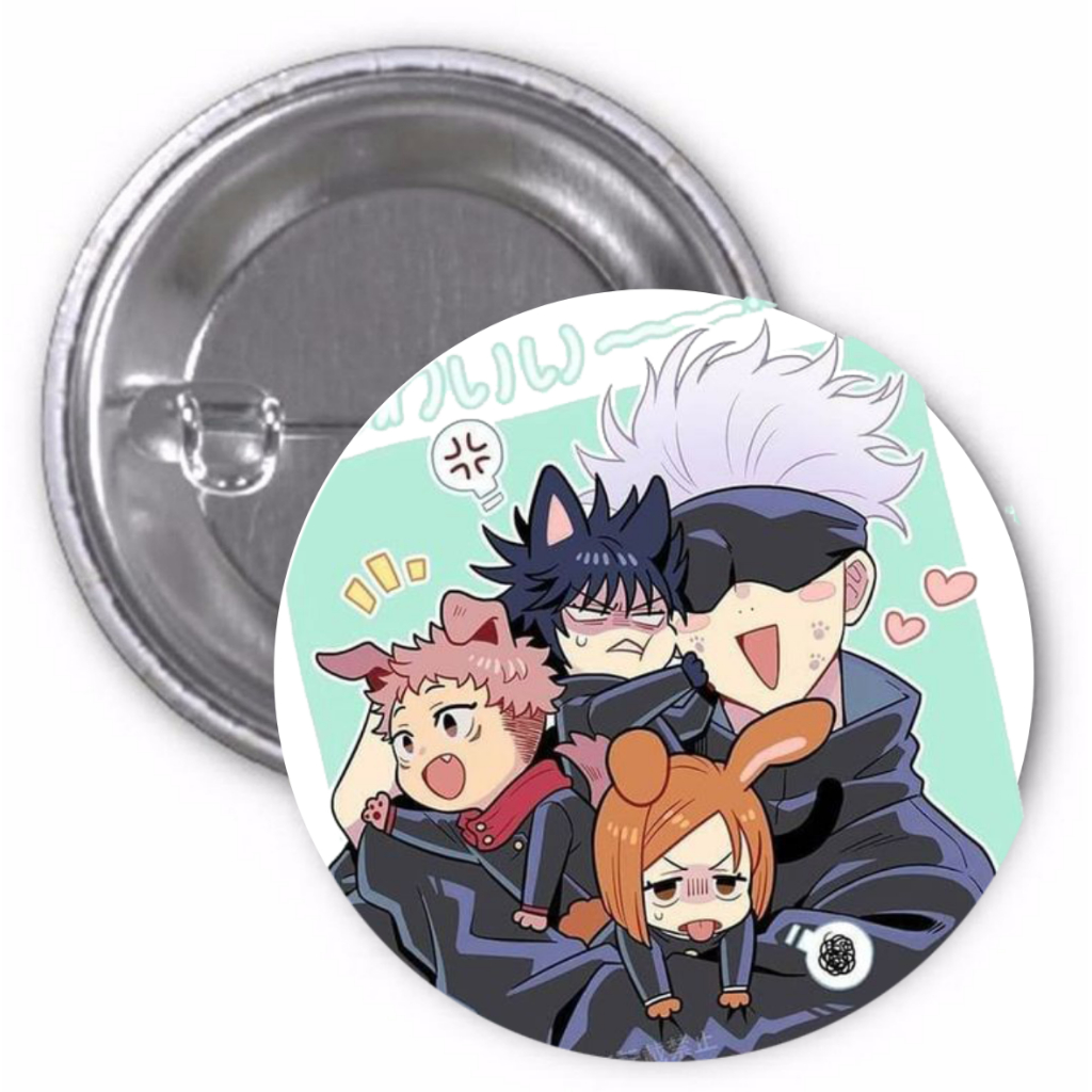 Botton Jujutsu Kaisen boton botons buton butons button broche | Shopee ...