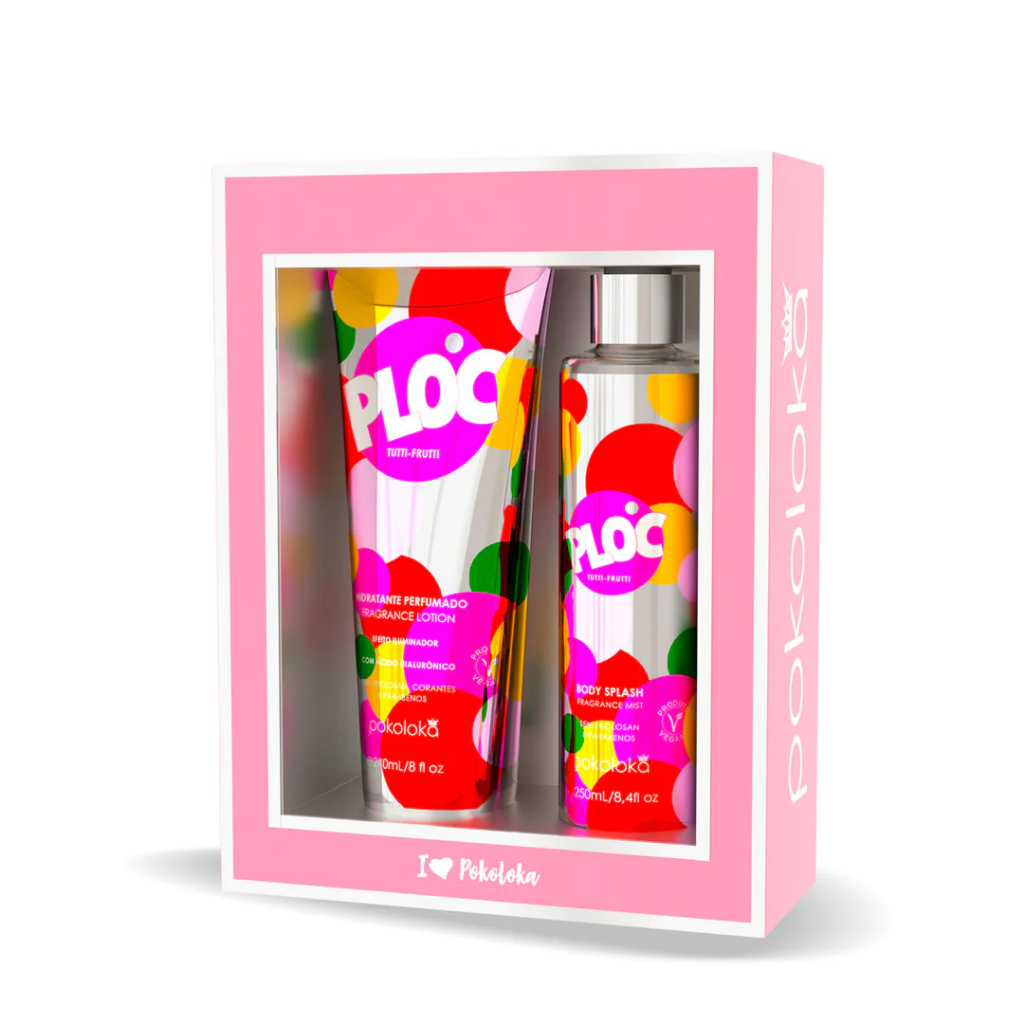 Kit Pokoloka PLOC Creme Hidratante 240ml + Desodorante Corporal Body ...