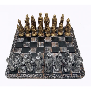 Jogo de xadrez - Chess Set pinguim good knight