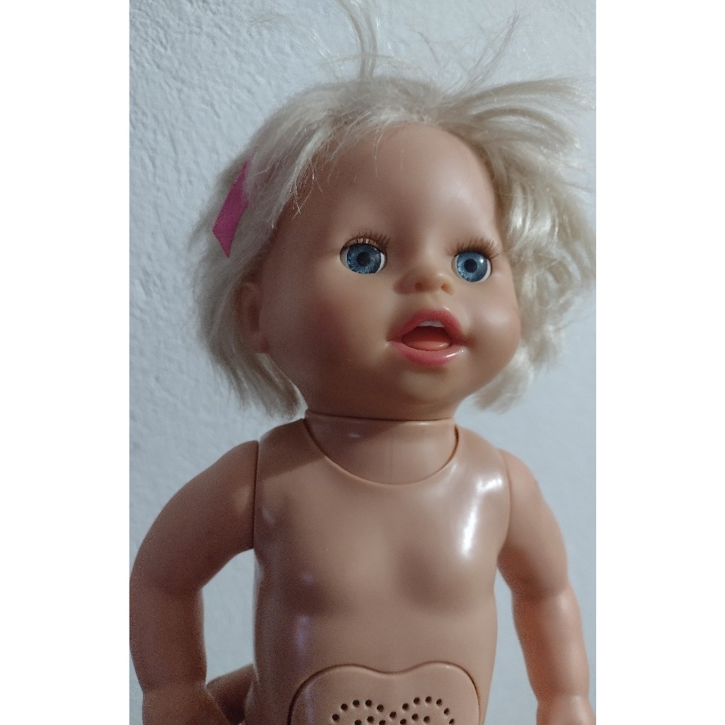 Fisher price little 2024 mommy baby doll