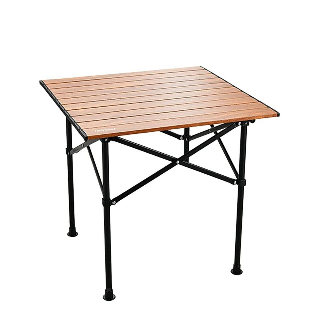 Mesa Dobravel Camping Churrasco Acampamento Aluminio 54cm
