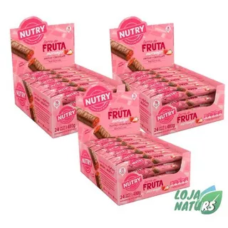 KIT Display de Barra de FRUTAS 456g - Nutry