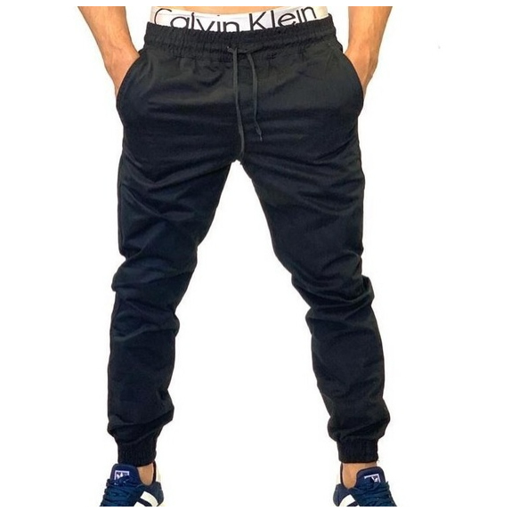 Calça Jogger Masculina Camuflada Marrom Estilo Jogador Promoção