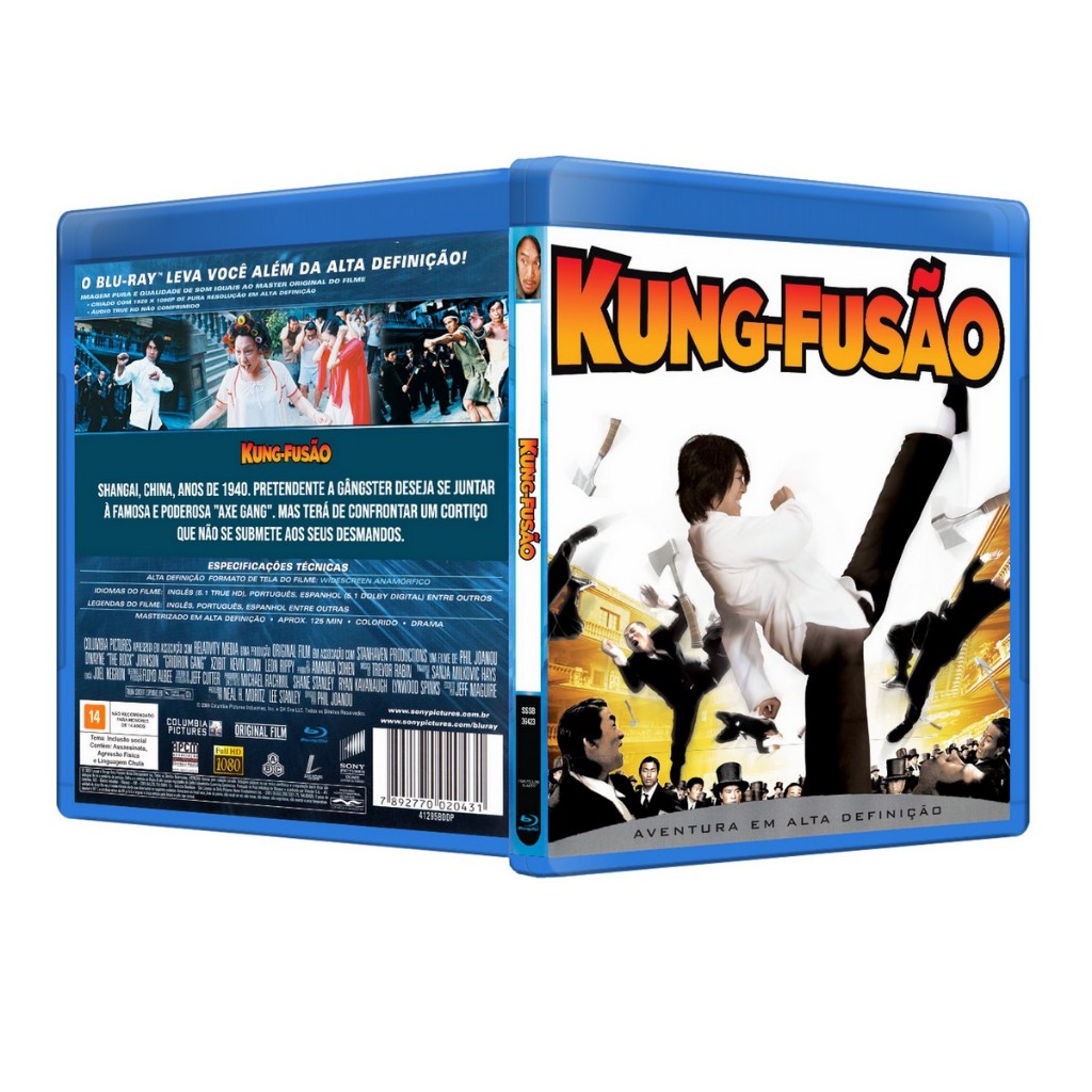 Blu-ray: Kung Fusão [PERSONALIZADO] | Shopee Brasil