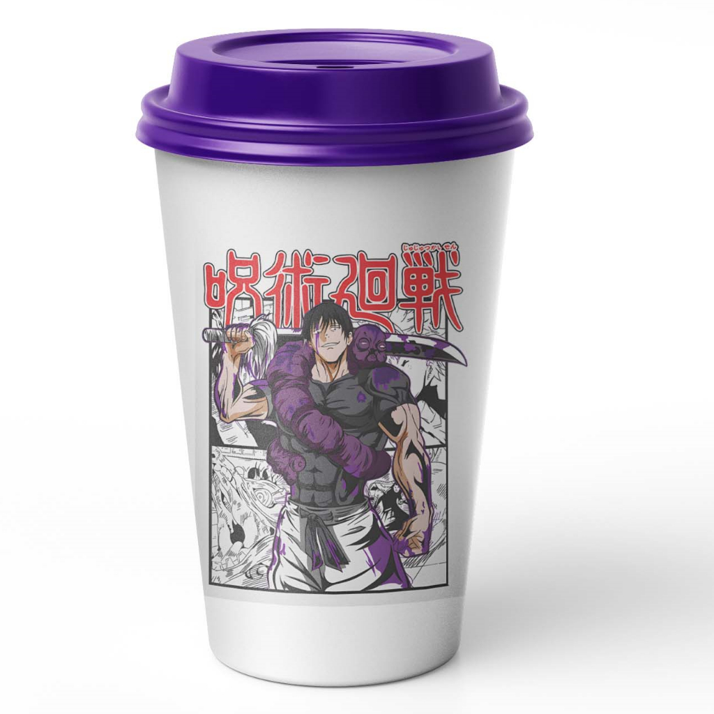 Copo Jujutsu Kaisen Toji Fushiguro Gamero Eco Bucks 600ml Personalizado