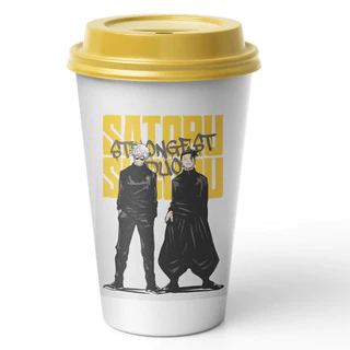 Copo Jujutsu Kaisen Gojo e Suguro Gamero Eco Bucks 600ml Personalizado