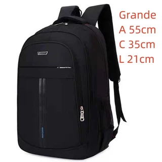 Reforçada Mochila Viagem 60L Resistente Espaçosa Notebook Executiva Faculdade Trabalho Escolar