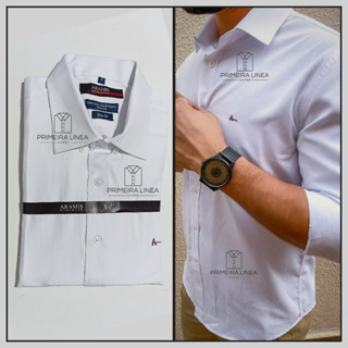 Camisa Social Polo Preta - Custom Fit - Men Prime