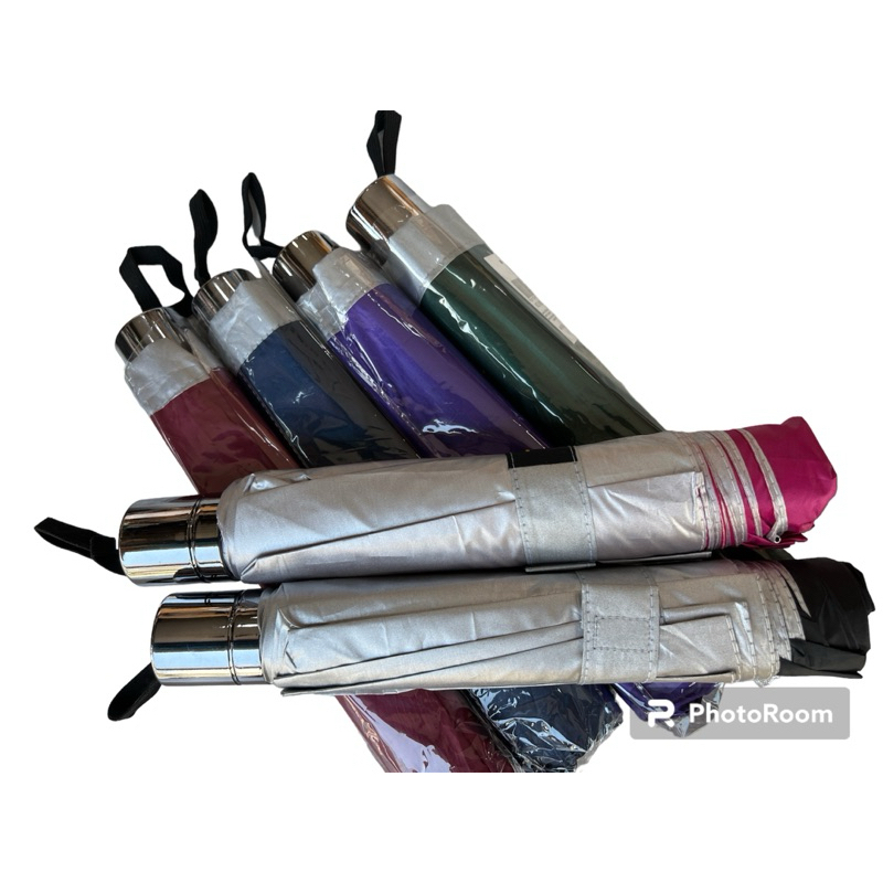 Sombrinh Grande Guarda Chuva 10 Varetas liso Dobrável Abertura e fechamento manual Masculina Feminina Com Proteção Solar Uv Contra