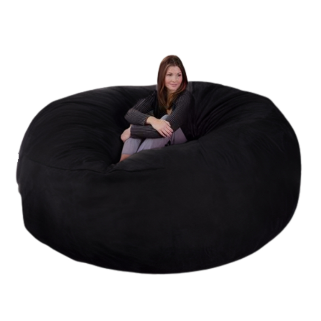 Puff Gigante 140x80 Suede Ou Corino Sem enchimento Novo