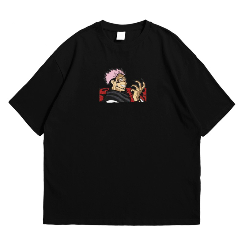 Camiseta bordada Yuji Itadori Jujutsu Kaisen anime
