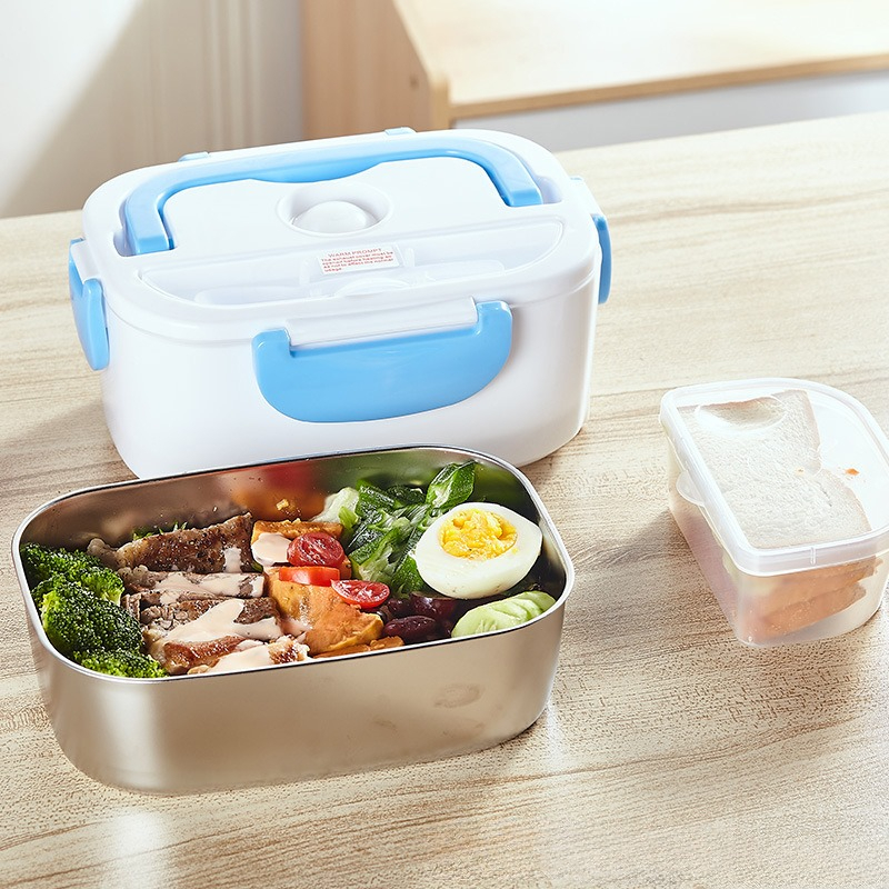 Marmita Elétrica portatil plástico 2 em 1 Tomada/Carro BBG-10191