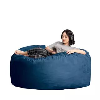 Puff Grande 100 X 70 Sem Enchimento Novo Suede ou Corino para Sentar