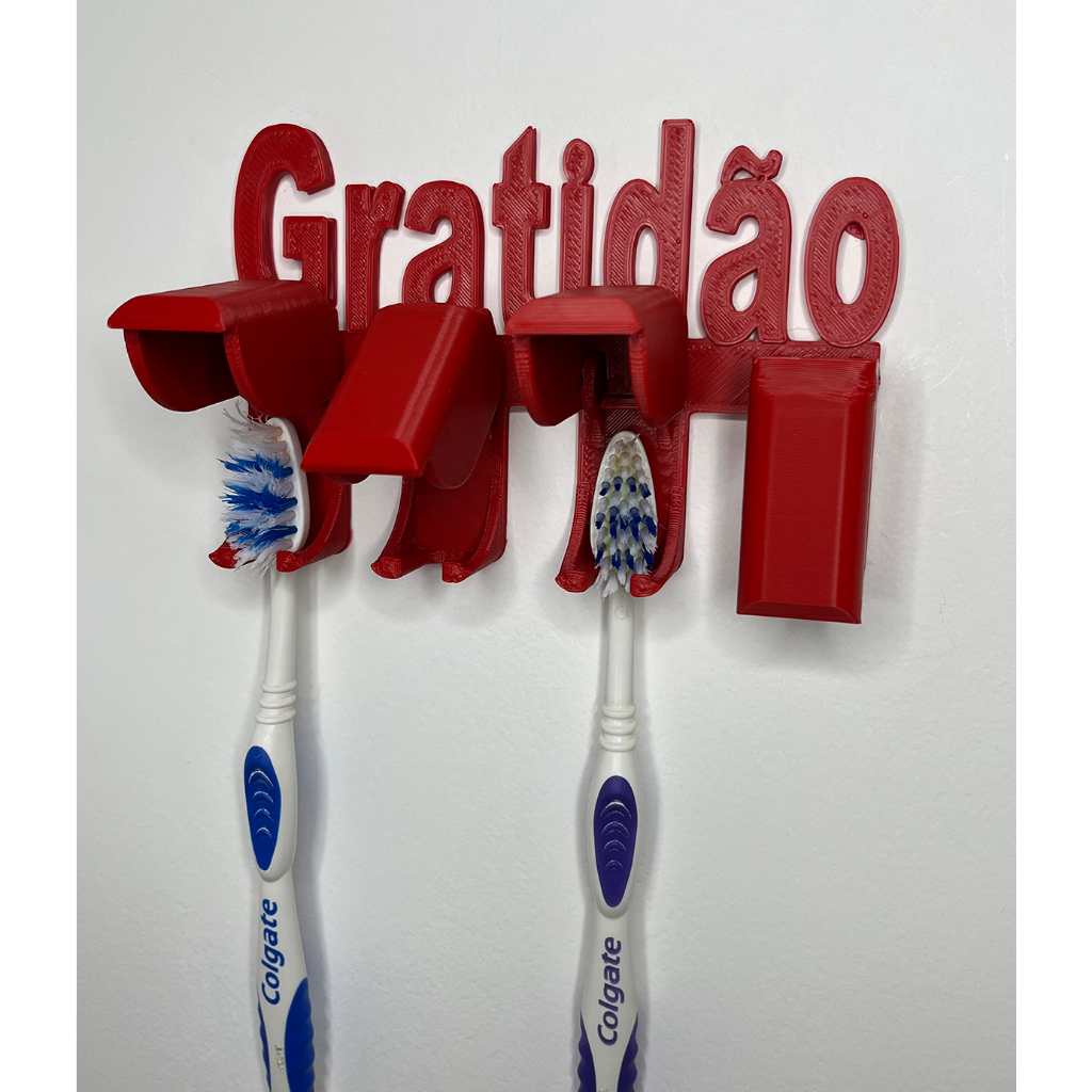 Porta Escova De Dente Suporte De Parede Com Fita dupla face Para Banheiro Organizador