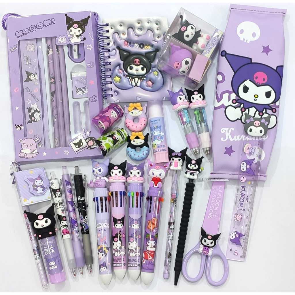 PRONTA ENTREGA - Monte seu Kit - KUROMI SANRIO