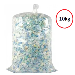 Flocos de Espuma Especial para Puff Gigante - 10kg de Pura Maciez