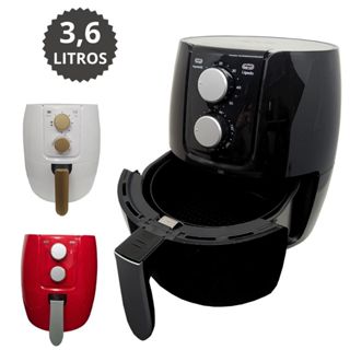 Fritadeira Elétrica Air Fryer 3,6 Litros Panela Elétrica Frita Sem Óleo 127v