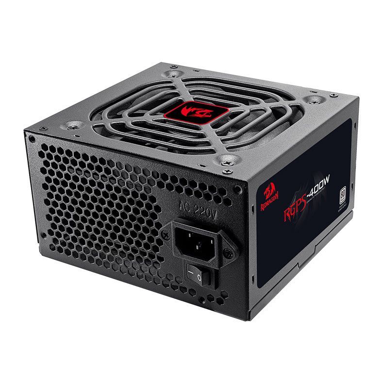 Fonte 400w Redragon Rgps, 80 Plus White, Pfc Ativo, Gc-ps012 (Recondicionado)