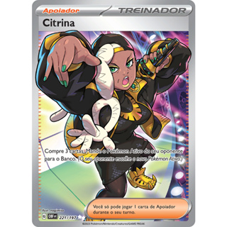 Original Carta Pokemon ultra rara Appletun Shiny Copag em Promoção