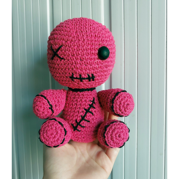Boneco Vodu Amigurumi