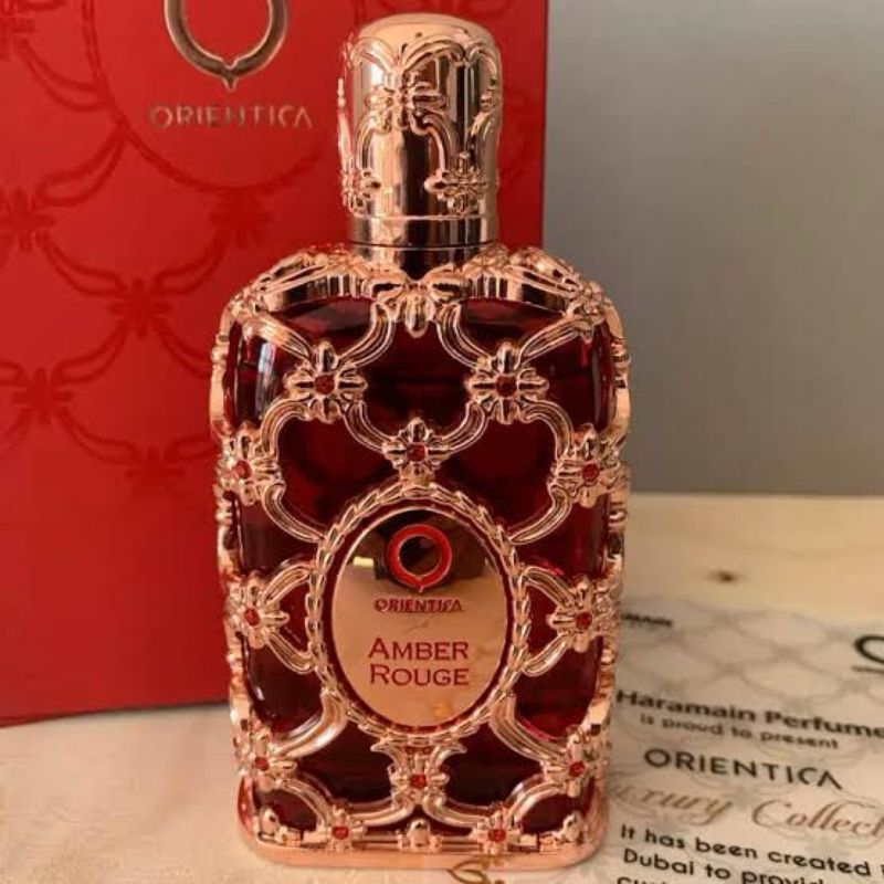 Perfume Amber Rouge Luxury Collection | Shopee Brasil