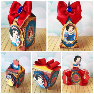 Branca De Neve Cut - 12 Displays De Festa De 20cm Totens