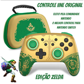 Controle Switch Zelda Original IINE Sem Fio (Qualidade Superior ao da Nintendo)