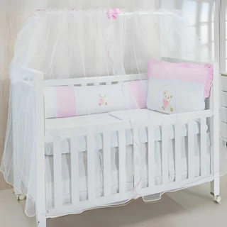 Mosquiteiro para Berço Americano e Nacional Tela Bebe Rede Mosqueteira em Oferta na Shopee