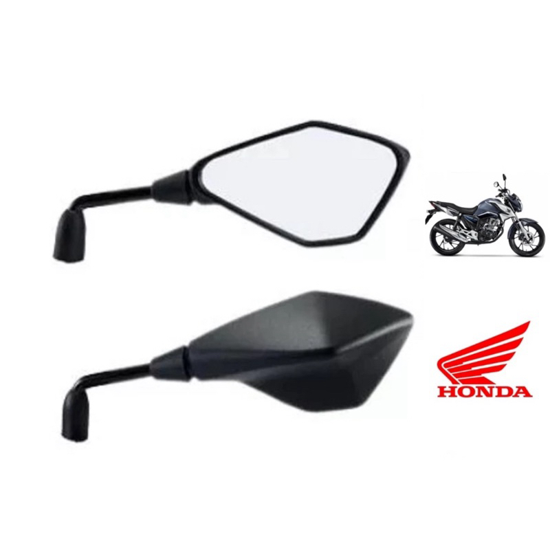 par retrovisor z400 mini Honda Fan Titan Xre Cb pop 125 150 160