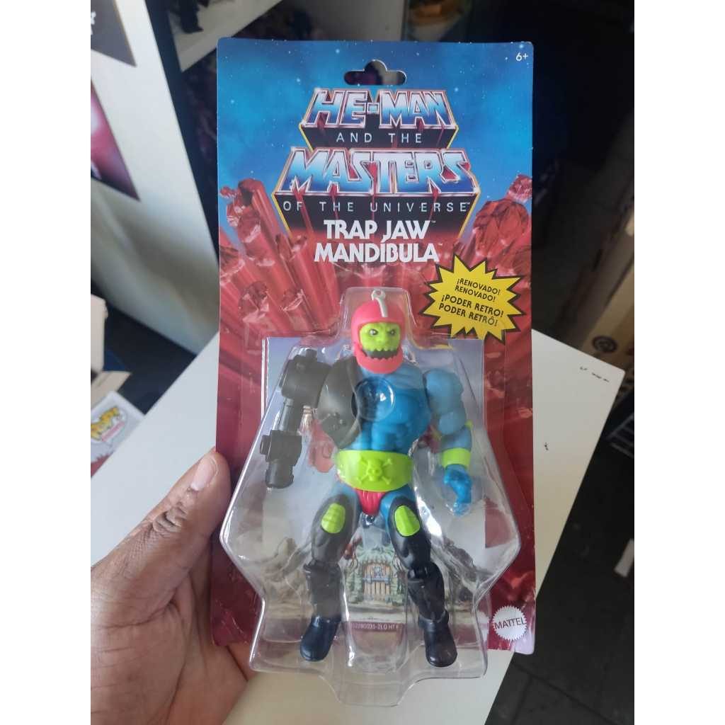 Mandibula Trap Jaw He-Man and MASTERS of the Universe Mattel | Shopee ...