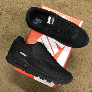 Air max 90 masculino preto store e dourado