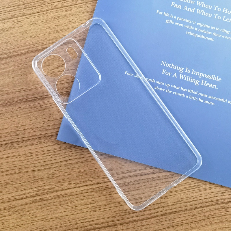 Capa Capinha Transparente Compatível Para Xiaomi Redmi 13c Novo 2023 Silicone