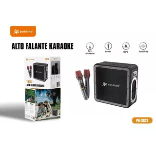 PEINING Caixa de som wireless karaoke S823