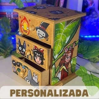 Studio Ghibli - Gaveteiro Porta Joia Personalizado