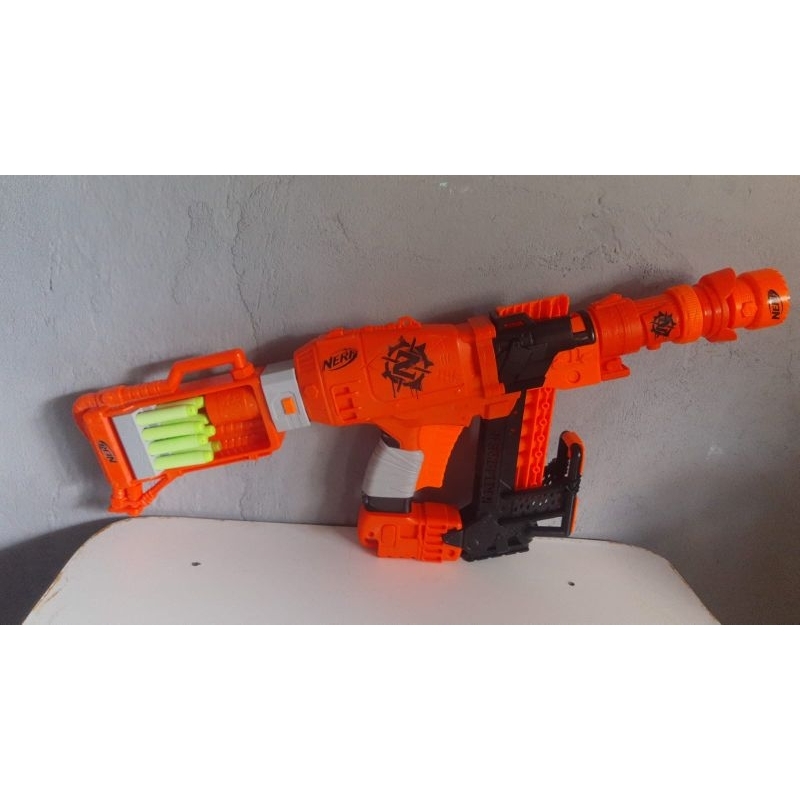 Metralhadora Pistola Brinquedo Tipo Nerf Luz Som Camuflada com o Melhor  Preço é no Zoom