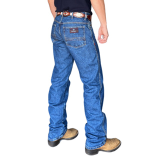 Calça country jeans masculina peão rodeio agro pura raça