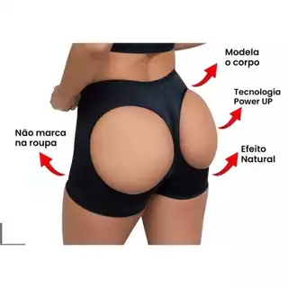 Calcinha modeladora levanta bumbum - calcinha empina bumbum