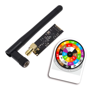 Módulo Wireless Nrf24l01 + Antena 1Km